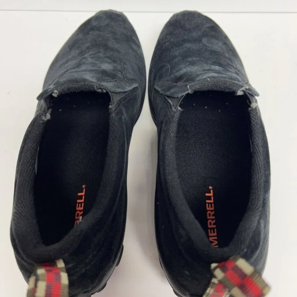 Merrell Mens Jungle Moc Slip On Black Size 12 M